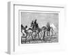 The Prince of Wales at the Pyramids, C1861-null-Framed Giclee Print