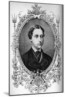 The Prince of Wales at the time of his marriage, c1863 (1910)-Unknown-Mounted Giclee Print