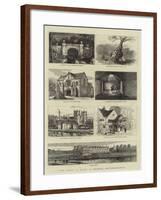 The Prince of Wales at Welbeck, Nottinghamshire-Henry William Brewer-Framed Giclee Print