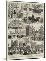 The Prince of Wales at York-null-Mounted Giclee Print