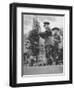 The Prince of Wales being invested with the Silver Wolf by the Duke of Connaught, 1922 (1936)-null-Framed Photographic Print