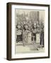 The Prince of Wales Consecrating the New Chancery Bar Lodge of Freemasons at Lincoln's Inn-null-Framed Giclee Print