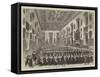 The Prince of Wales Dining at St Bartholomew's Hospital-null-Framed Stretched Canvas