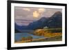 The Prince of Wales Hotel at Sunrise, Waterton Lakes National Park, Alberta, Canada, North America-Miles Ertman-Framed Photographic Print