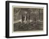 The Prince of Wales Hunting in the Nepaul Terai, the First Day's Sport, the Prince's Bag-null-Framed Giclee Print