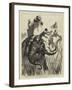 The Prince of Wales Hunting in the Terai, One of the Suite at Close Quarters-null-Framed Giclee Print