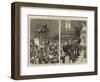 The Prince of Wales in Calcutta-William Ralston-Framed Giclee Print