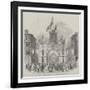 The Prince of Wales in Canada, the Orangemen's Arch at Toronto-null-Framed Giclee Print