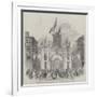 The Prince of Wales in Canada, the Orangemen's Arch at Toronto-null-Framed Giclee Print