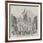 The Prince of Wales in Canada, the Orangemen's Arch at Toronto-null-Framed Giclee Print