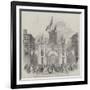 The Prince of Wales in Canada, the Orangemen's Arch at Toronto-null-Framed Giclee Print