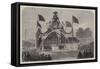 The Prince of Wales in Canada-George Henry Andrews-Framed Stretched Canvas