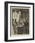 The Prince of Wales in Ceylon, Kandy, the Buddhist Priests Exhibiting Buddha's Tooth to the Prince-Alfred Chantrey Corbould-Framed Giclee Print