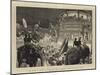 The Prince of Wales in Ceylon, the Public Perehara before the Prince, Kandy-Joseph Nash-Mounted Giclee Print