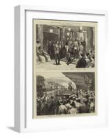 The Prince of Wales in Ceylon-null-Framed Giclee Print