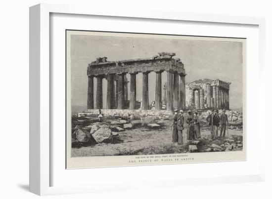 The Prince of Wales in Greece-null-Framed Giclee Print