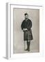 The Prince of Wales in Highland costume, c1886 (1910)-W&D Downey-Framed Photographic Print