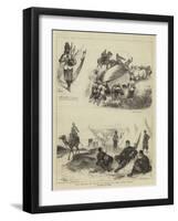 The Prince of Wales in India, at the Camp, Delhi-William Ralston-Framed Giclee Print