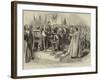 The Prince of Wales in India, Chapter of the Star of India at Allahabad-Arthur Hopkins-Framed Giclee Print