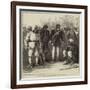 The Prince of Wales in India, Group of Survivors of the Defence of Lucknow-William Heysham Overend-Framed Giclee Print