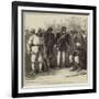 The Prince of Wales in India, Group of Survivors of the Defence of Lucknow-William Heysham Overend-Framed Giclee Print