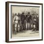 The Prince of Wales in India, Group of Survivors of the Defence of Lucknow-William Heysham Overend-Framed Giclee Print