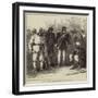 The Prince of Wales in India, Group of Survivors of the Defence of Lucknow-William Heysham Overend-Framed Giclee Print