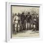 The Prince of Wales in India, Group of Survivors of the Defence of Lucknow-William Heysham Overend-Framed Giclee Print