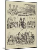 The Prince of Wales in India, Notes at Agra and Jeypore-Alfred Chantrey Corbould-Mounted Giclee Print