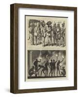 The Prince of Wales in India-Godefroy Durand-Framed Giclee Print