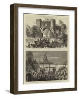 The Prince of Wales in India-null-Framed Giclee Print