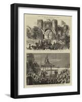 The Prince of Wales in India-null-Framed Giclee Print