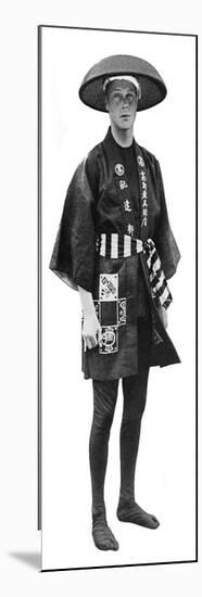 The Prince of Wales in Japanese Costume, Japan, 1922-null-Mounted Giclee Print