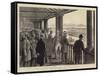 The Prince of Wales in Madras, the Races at Guindy-null-Framed Stretched Canvas