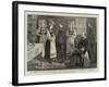 The Prince of Wales in Norway, Trying a Bridal Crown on the Head of a Waiting-Maid at Vossevangen-Sydney Prior Hall-Framed Giclee Print