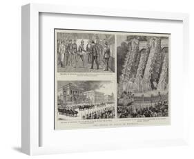 The Prince of Wales in Roumania-null-Framed Giclee Print