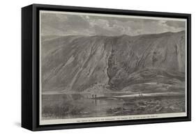 The Prince of Wales in the Highlands, the Western End of Loch Muick-null-Framed Stretched Canvas