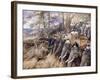 The Prince of Wales in the Terai Beating the Jungle with Sir Jung Bahadur Rana-William 'Crimea' Simpson-Framed Giclee Print