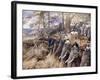 The Prince of Wales in the Terai Beating the Jungle with Sir Jung Bahadur Rana-William 'Crimea' Simpson-Framed Giclee Print