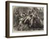 The Prince of Wales in the Terai, Padding a Tiger-Arthur Hopkins-Framed Giclee Print
