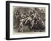 The Prince of Wales in the Terai, Padding a Tiger-Arthur Hopkins-Framed Giclee Print