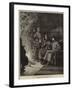 The Prince of Wales in the Terai, the Camp Fire after Dinner-William Heysham Overend-Framed Giclee Print