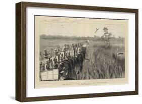 The Prince of Wales in the Terai, the First Leopard-Joseph Nash-Framed Giclee Print