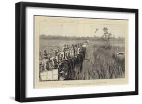 The Prince of Wales in the Terai, the First Leopard-Joseph Nash-Framed Giclee Print