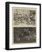 The Prince of Wales in Trichinopoly-Alfred Chantrey Corbould-Framed Giclee Print