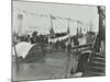 The Prince of Wales Inaugurating the London Steamboat Service, River Thames, London, 1905-null-Mounted Photographic Print