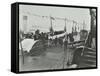 The Prince of Wales Inaugurating the London Steamboat Service, River Thames, London, 1905-null-Framed Stretched Canvas