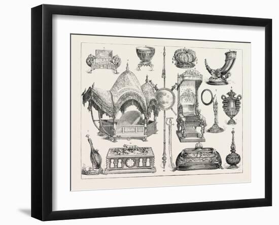 The Prince of Wales Indian Jewellery at South Kensington-null-Framed Giclee Print