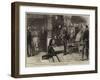 The Prince of Wales Knighting the Right Honourable W H Gregory-null-Framed Giclee Print