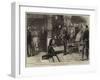 The Prince of Wales Knighting the Right Honourable W H Gregory-null-Framed Giclee Print